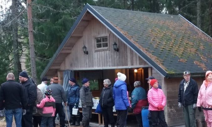 Rokka oli taas hyvää ja sitä riitti vielä kotiinkin vietäväksi.