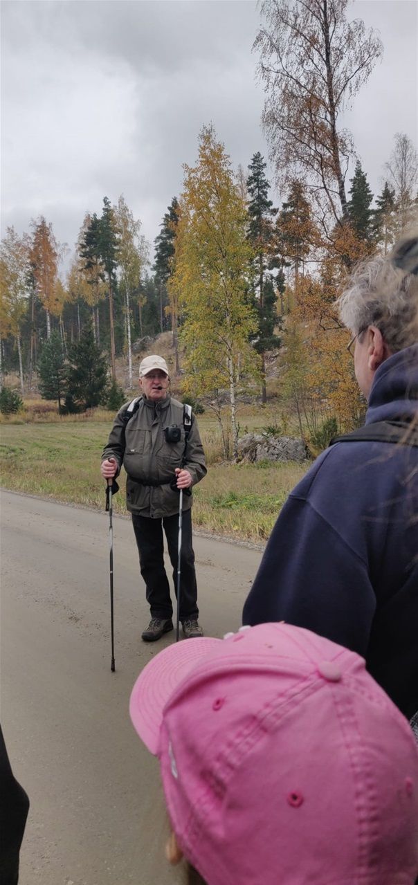 Rauno Nytorp johti taas vaellusta.